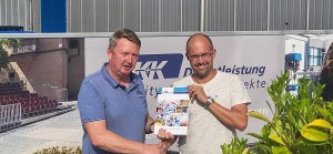 K+K Getränkefachgroßhandel Krille verlängert Partnerschaft und Sponsoring mit der BSG Stahl Riesa 