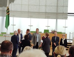 Sebastian Schwurack für sein Ehrenamt ausgezeichnet