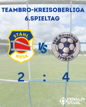 Unnötige Heimniederlage für Stahl 2.