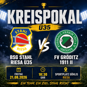 Ü35 startet im Kreispokal