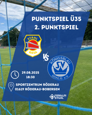 Ü35 vor erster Auswärtsaufgabe in Röderau-Bobersen