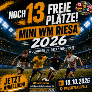 MiniWM Riesa wird nachgeholt!