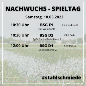 Volles Programm im Kleinfeld