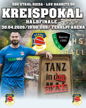 Kreispokalhalbfinale gegen den LSV Barnitz