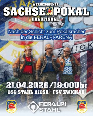 VVK Pokalhalbfinale gegen FSV Zwickau
