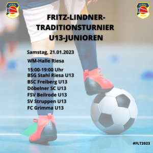 Fritz-Lindner-Traditionsturniere gehen in die zweite Runde!