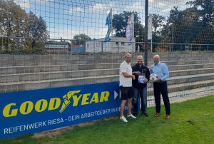Partnerschaft in die Zukunft verlängert: Goodyear unterstützt BSG Stahl Riesa weitere zwei Jahre