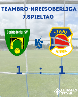 Unentschieden in Berbisdorf
