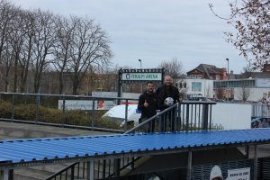 Neue Bedachung für den Spielertunnel in der Feralpi-Arena