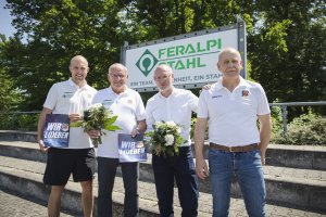 FERALPI STAHL bleibt Hauptsponsor und setzt Partnerschaft mit der BSG Stahl Riesa fort