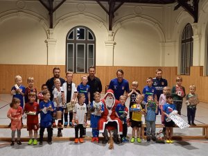 Weihnachtsfeier unserer jüngsten Stahlkicker