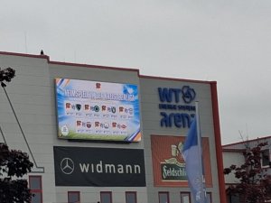 Starke Partnerschaft für Riesa: BSG Stahl Riesa und FVG Riesa kooperieren bei Arena-Werbung