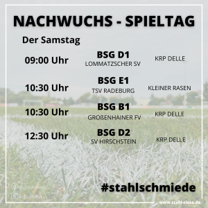 Der Nachwuchsspieltag