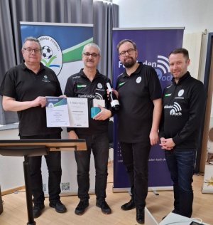 Auszeichnung für zwei SR der BSG Stahl Riesa