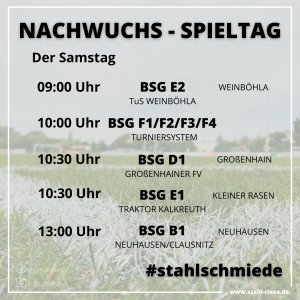 Großfeldmannschaften starten in die entscheidende Saisonphase