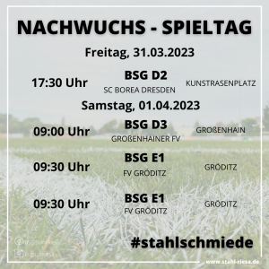 Vollgepackter Nachwuchsspieltag