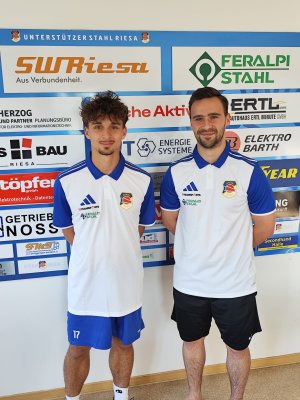 Stahl Riesa begrüßt die ersten Neuzugänge – Herzlich willkommen, Ben & Robby!