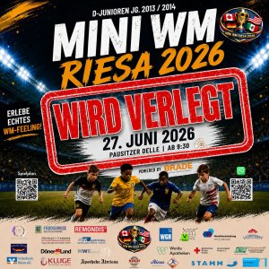 MiniWM Riesa 2026 wird verschoben